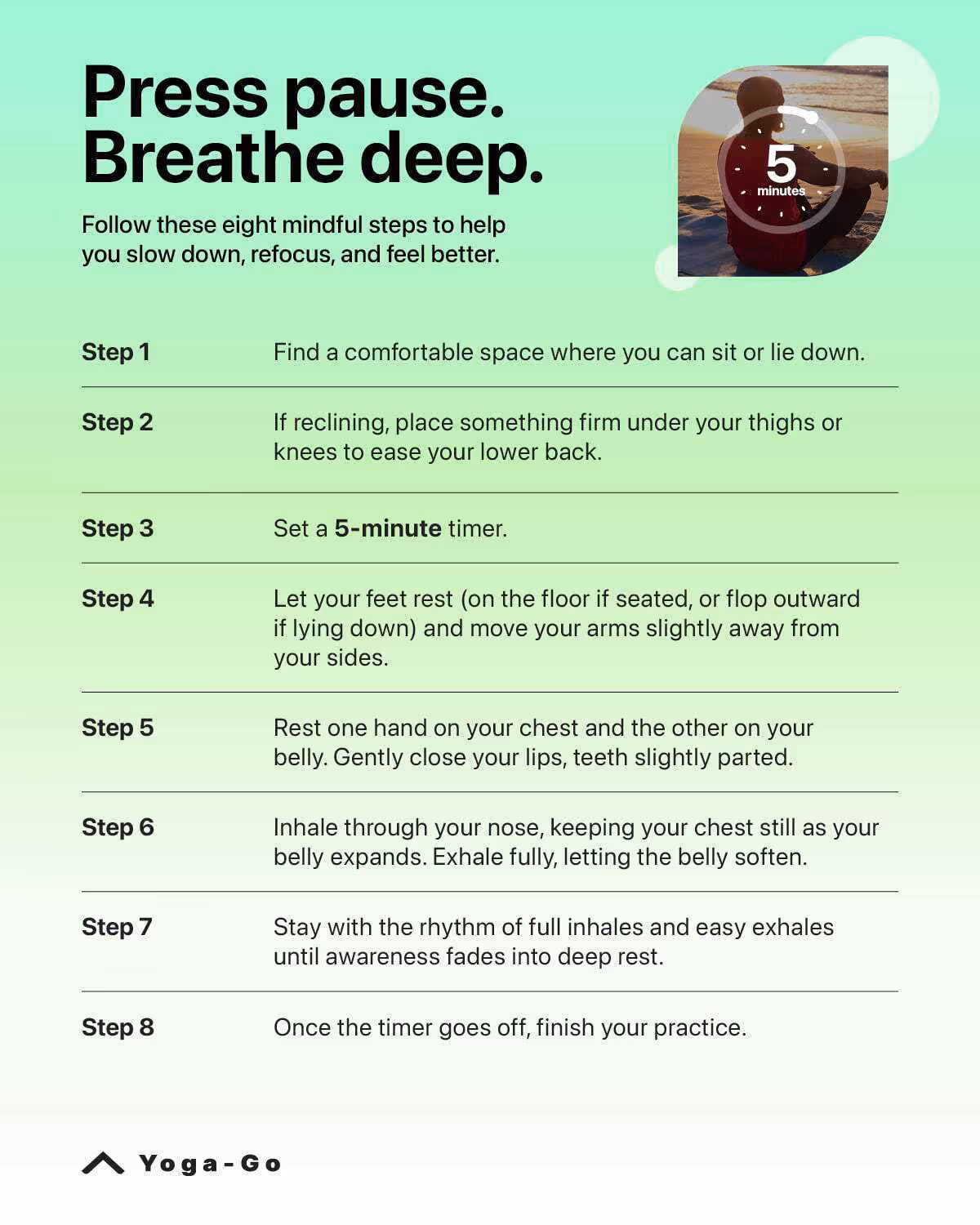 Yoga-Go breathing routine