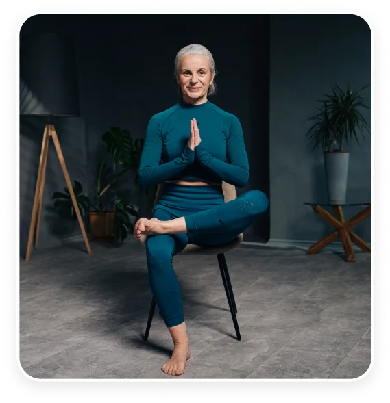 Stuhl-Yoga